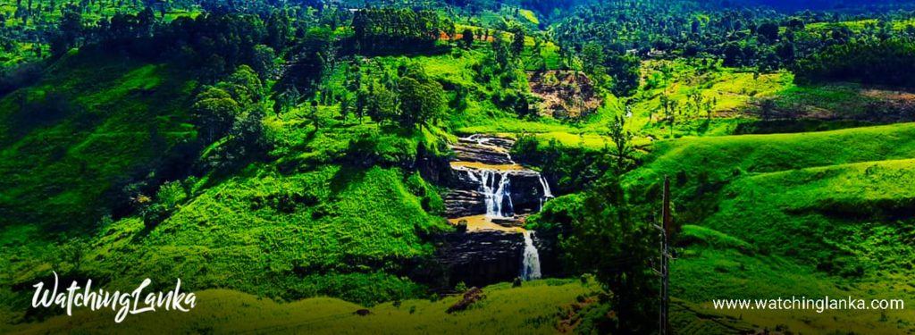 St.Clair's Falls in Nuwara Eliya