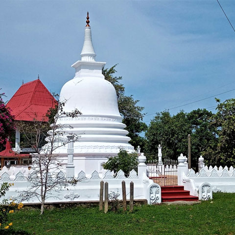 dagaba in velgam vehera buddhist temple